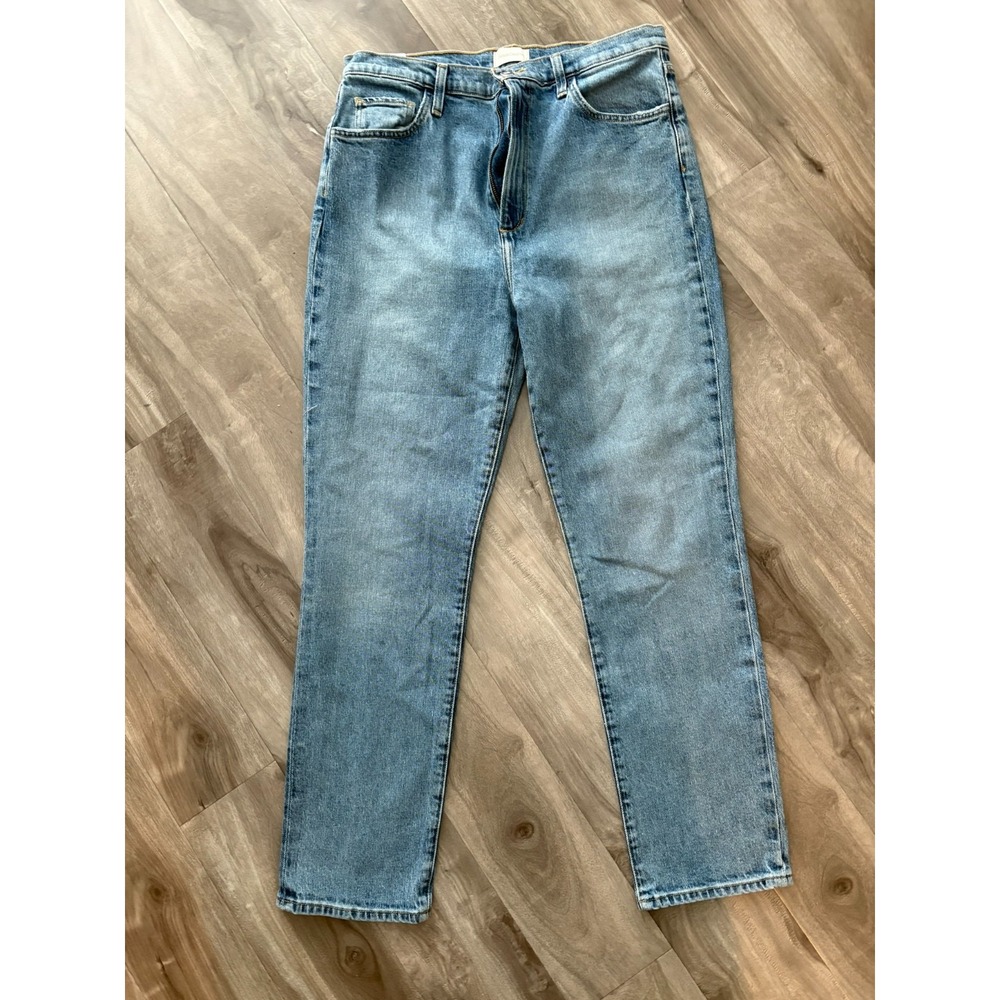 FAVORITE DAUGHTER THE VALENTINA SUPER‎ HIGH RISE CIGARETTE ANKLE Sz 31